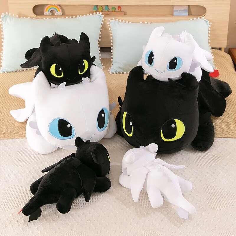 Product Introduction of Little flying dragon plush toy party models toothless doll pillow girls birthday gift dolls 12