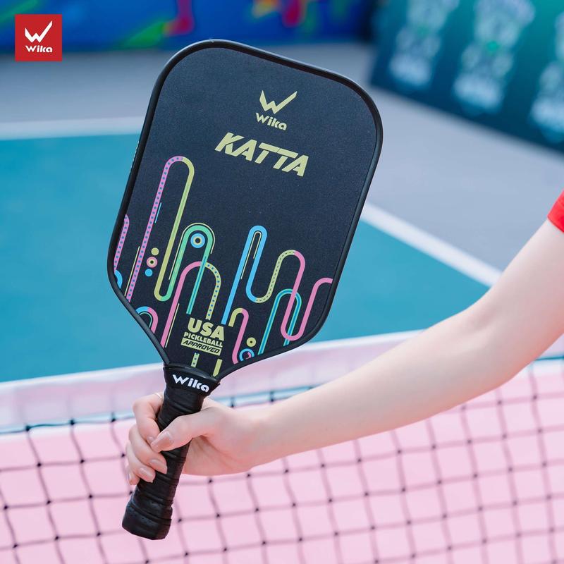 [Tặng bóng 30k ] Vợt Pickleball Wika Katta - THIẾT KẾ "VƯỢT THỜI GIAN '' 2