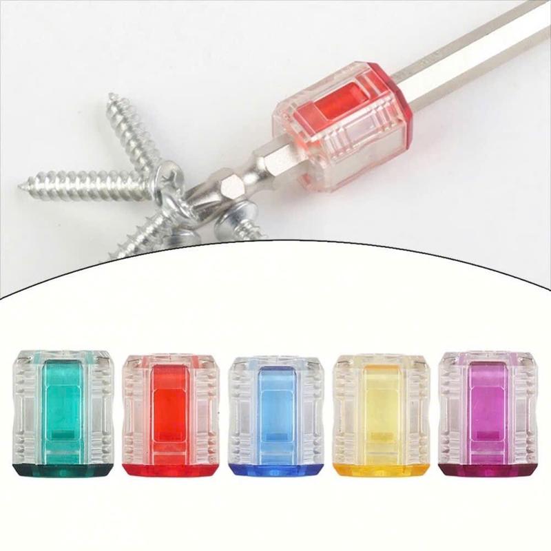 Nam châm gắn mũi vít màu trong suốt ( 15k 1 cái)