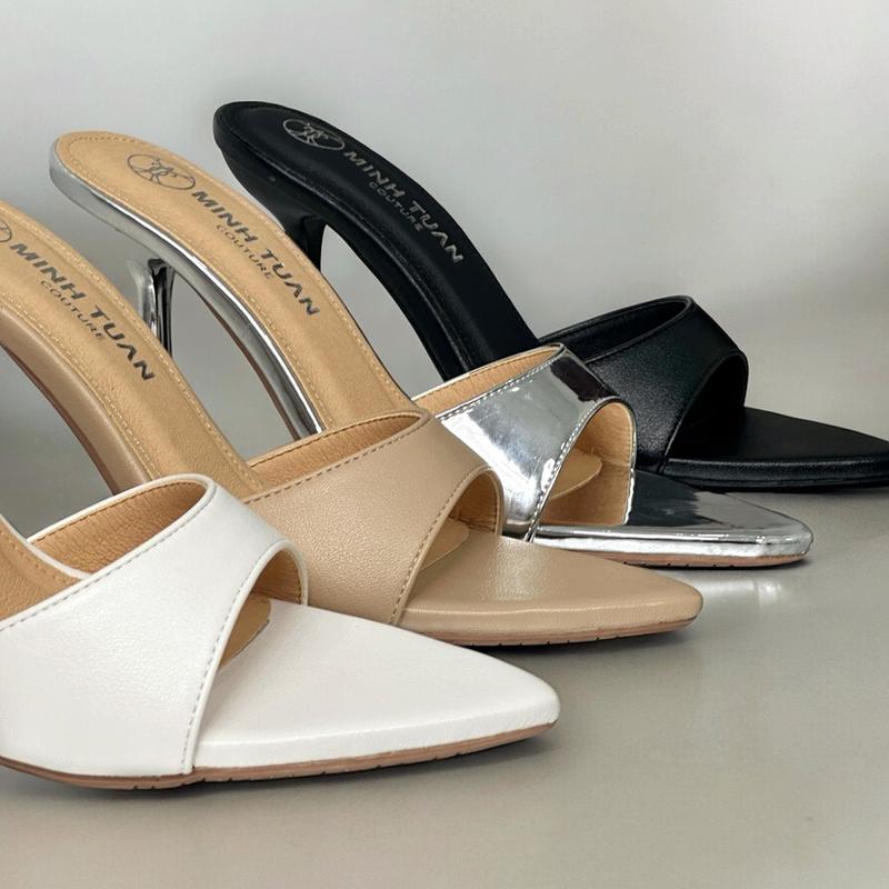 Product Introduction of Dép cao gót 9cm 4 màu hiện đại cá tính GU 008 - 09 nữ shoes 10