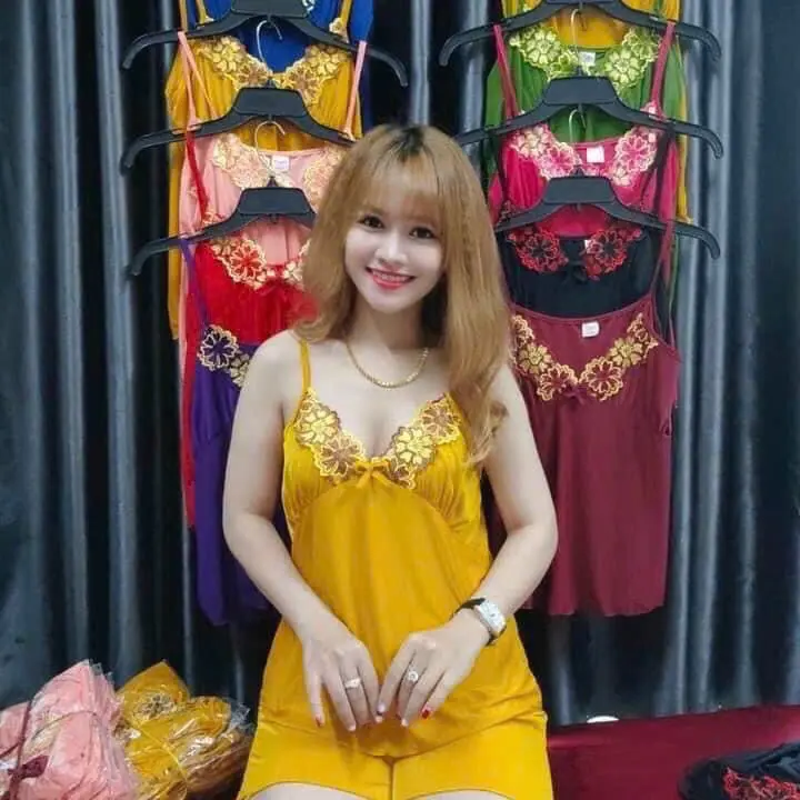 Bộ đùi thun lạnh 2 dây phối ren hoa sexy
