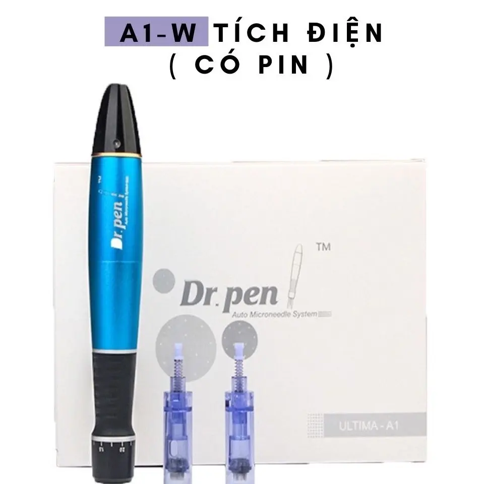 Máy dr pen tích điện, dr pen không tích điện cấy tảo cấy phấn