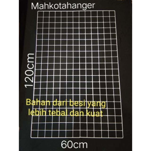 Jaring Ram Dinding Ukuran 60x120cm Gantungan Hook Ram display - Shop ...