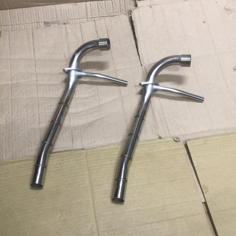 Cổ pô sirius 110 xc có ống hơi Size 27 inox 201 Phụ Kiện Phụ Tùng