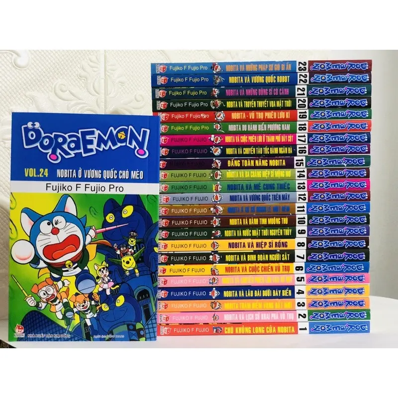 Trọn Bộ 24 Tập Doraemon Truyện Dài - NXB Kim Đồng 2