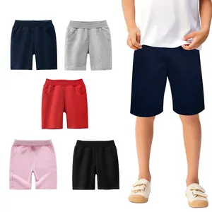 Maihiro - Celana Pendek Polos Anak Unisex Bahan Babyterry Usia 1 Tahun Sampai Remaja Diatas 12 Tahun Celana Harian Anak Laki-Laki Dan Anak Perempuan Cewek Anak-Anak