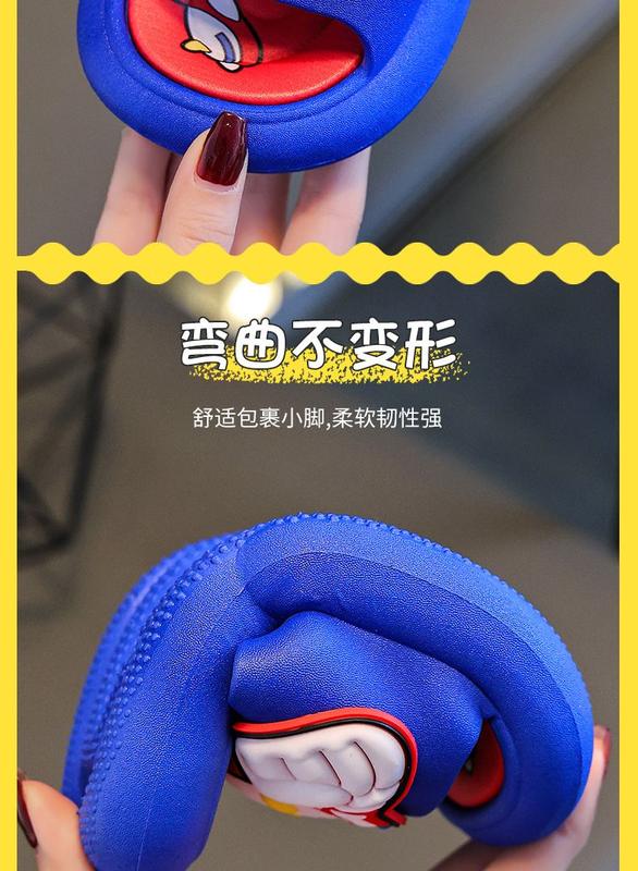 Product Introduction of Children's Slippers Boys Home Bathroom Non-Slip Shit Feeling Boys Baby Sandals 21