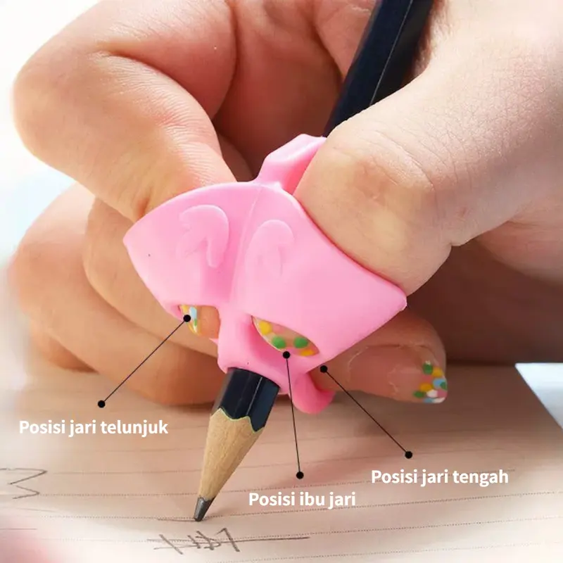 Alat bantu memegang pena anak-anak/alat bantu memegang pena anak-anak/alat bantu memegang pena tulis/alat bantu menulis anak-anak/ 4