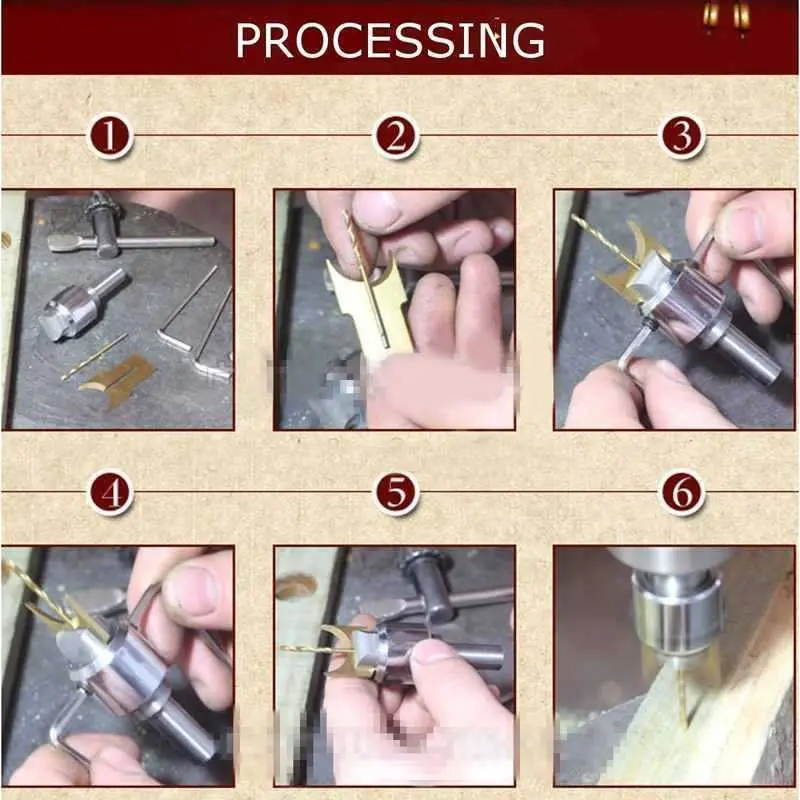 HUHAO Mata Bor Tasbih DIY Beads Drill Bit 6-12 mm - R02 2