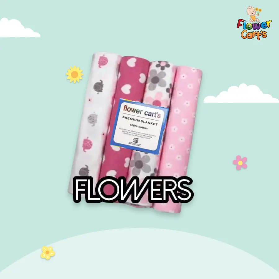 Flowers (4pcs)
