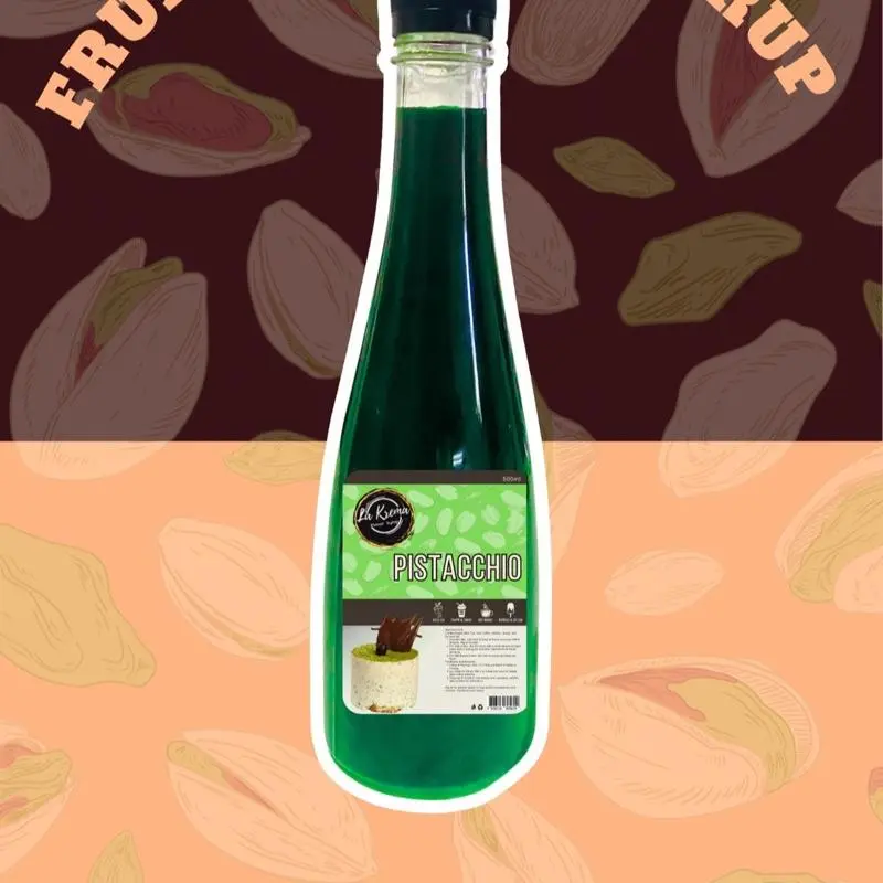 Pistachio Flavor Syrup 700ml Premium Concentrated Sweet Nutty Flavoring ...