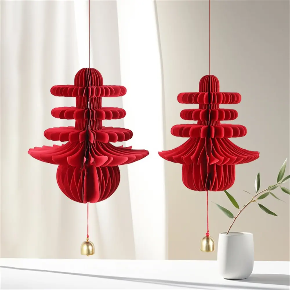 Đồ Trang Trí Năm Mới, Đồ Dùng Trang Trí Năm Mới, Đèn Lồng Sáng Tạo Phong Cách Trung Quốc Năm Con Rắn, Đồ Trang Trí Cảnh Phòng Khách Năm 2025