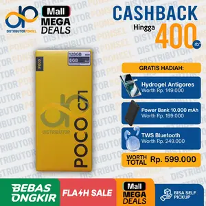 [STREAMING] HP Xiaomi Poco C71 4/128GB Garansi Resmi