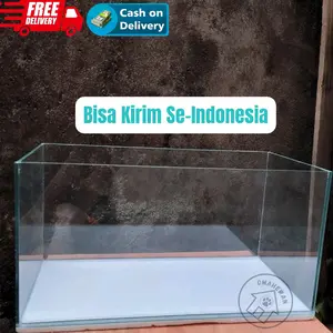 Aquarium 40x20x20 + Biaya Pakingan