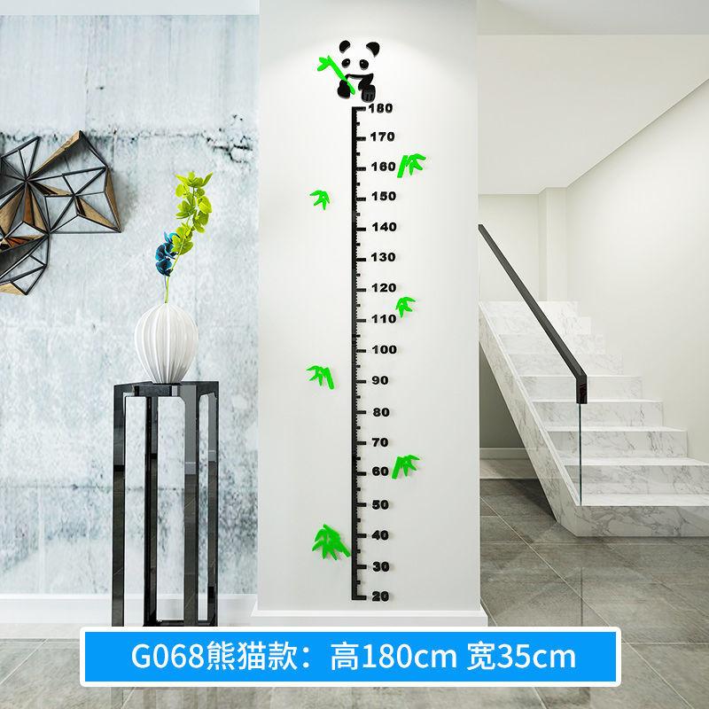 Product Introduction of 3d Height Wall Stickers Baby Height Ruler Removable Children's Room Decoration Self-Adhesive Acrylic Stickers 16