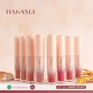 HANASUI Mattedorable Lipcream & Boba edition / Lipcream Hanasui  BPOM