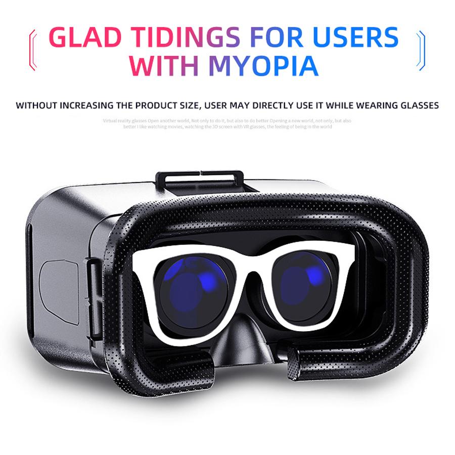 VR Glasses 3D Virtual Reality Headset Helmet For Phone Lenses Goggles Devices Viar Smart Smartphones Cell Game Viewer Mobile Set - Image 3