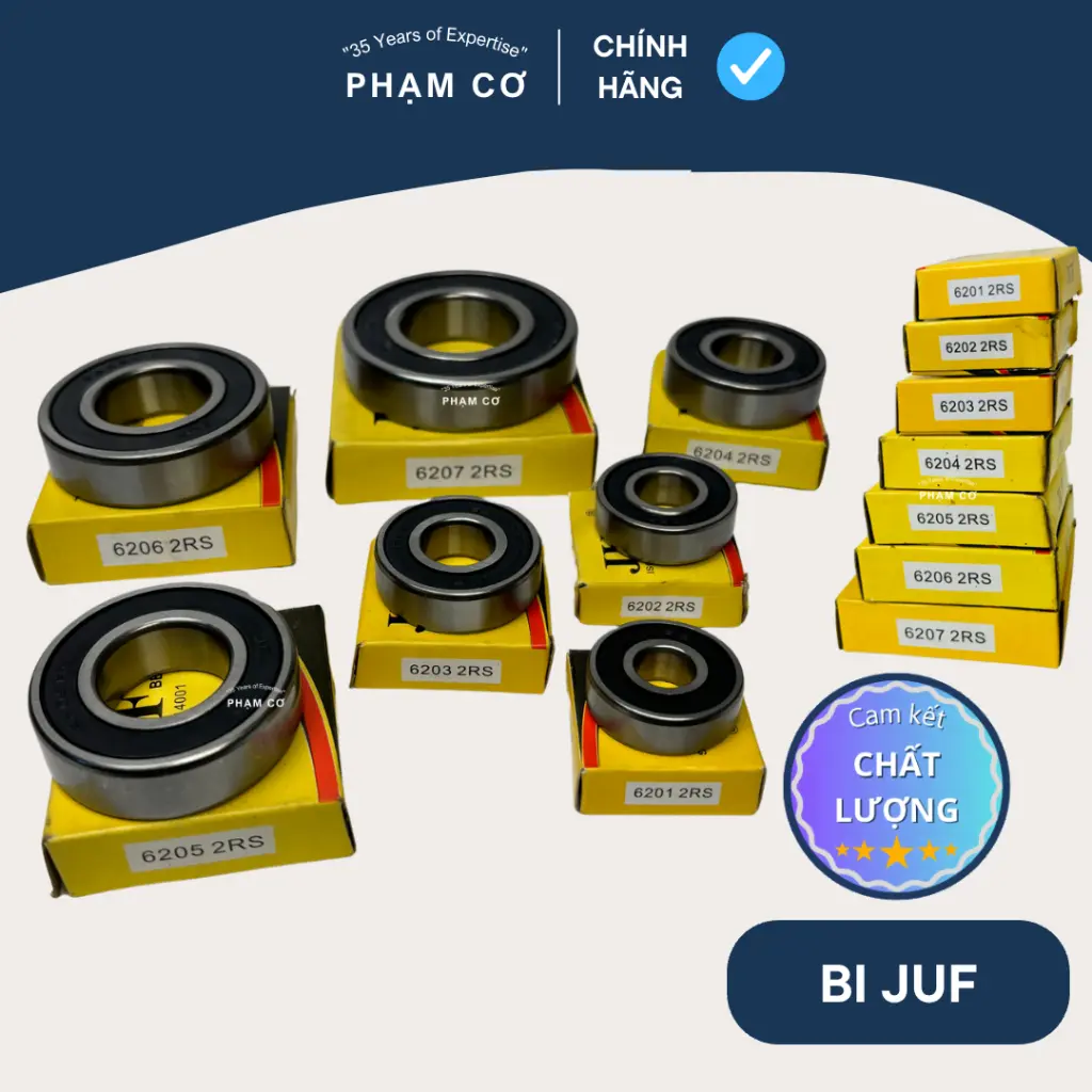 Vòng Bi JUF Bi Bạc 6021 6202 6023 6024 6025 6206 6207