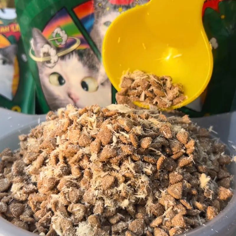(Topping ruốc) COMBO 2KG hạt cao cấp CAT'S SAYY SIÊU TOPPING Ruốc Gà, hỗ trợ tăng cân, hỗ trợ làm mượt lông, Topping Ruốc làm cải thiện tình trạng kén ăn cho Mèo mọi lứa tuổi 3