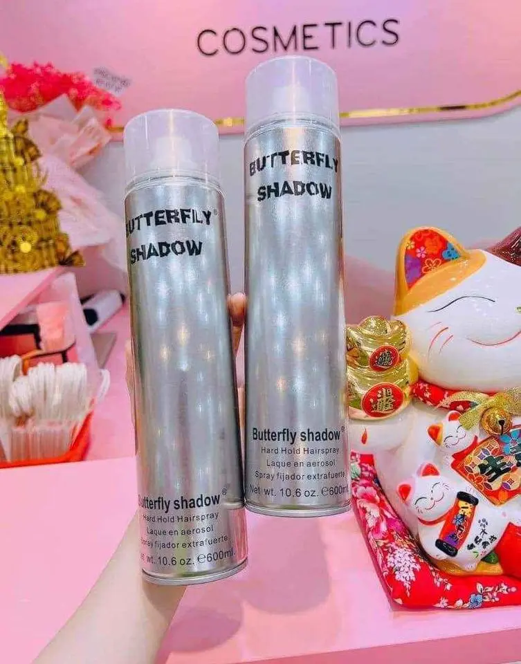 Gôm keo xịt tóc Butterfly shadow Nữ