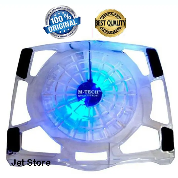 Mtech Laptop Notebook Cooler Cooling Pad Big Fan - Kipas 0