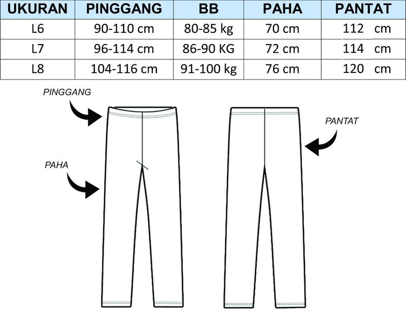 Product Introduction of CELANA KERJA WANITA PINGGANG KARET MUAT BB 43-100kg 4