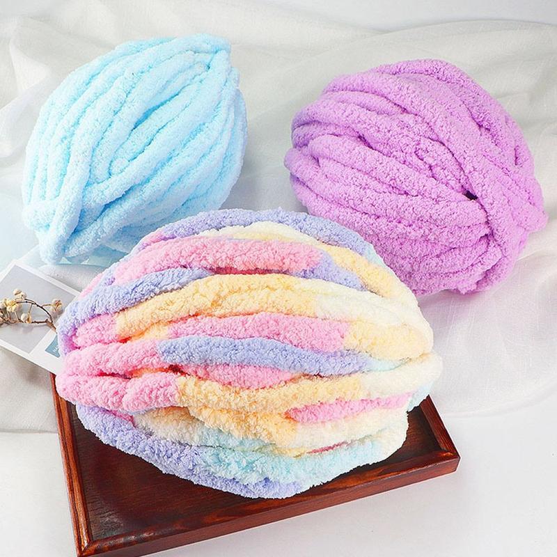 Product Introduction of 250g/Ball For Cushion Sewing For Bag Blanket Yarn Ball Woven Thread DIY Hand Knitting Crochet Yarn 22