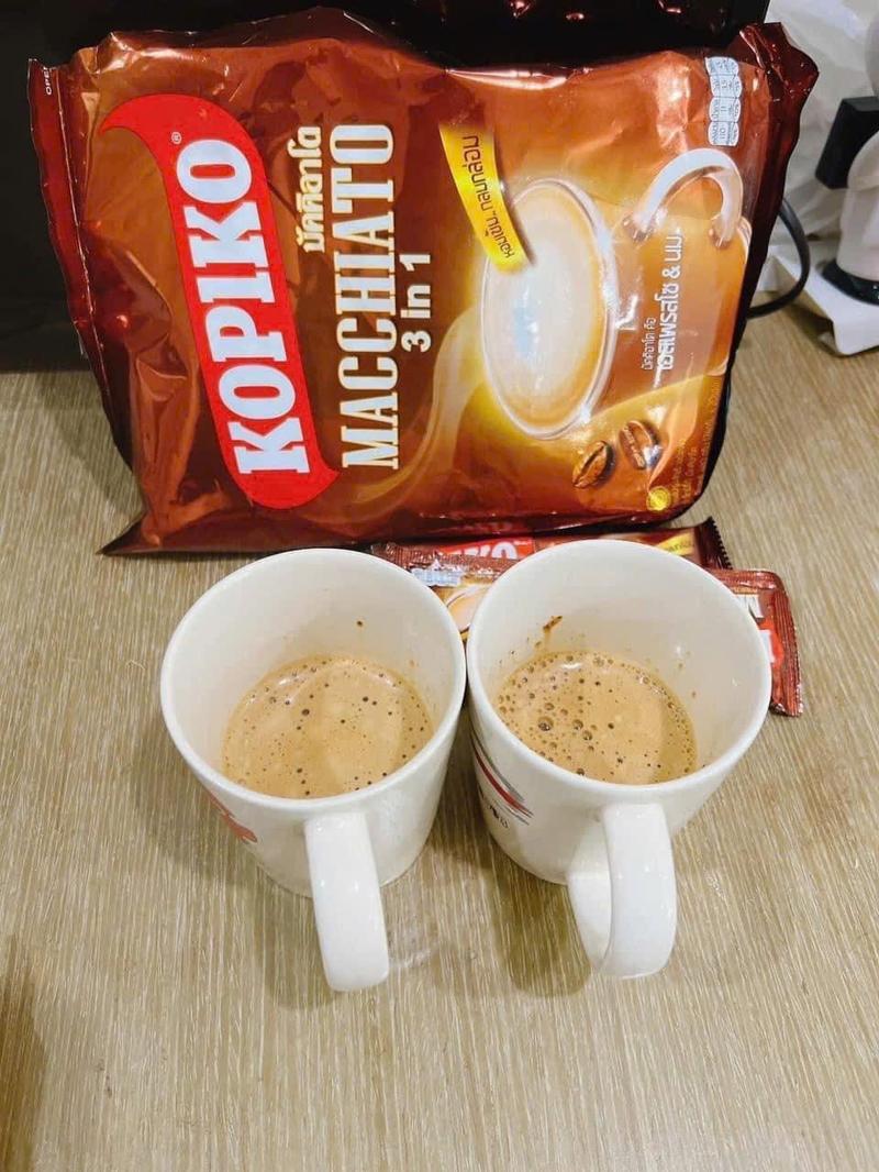 Product Introduction of Combo 3 bịch cà phê kopiko Thái Lan 480g x 20 gói 0