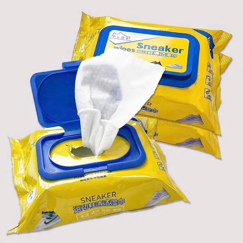 ￼Combo 5 bịch khăn giấy ướt lau giày Choice NTG103 sạch tiện dụng (1 bịch 30 tờ) 0