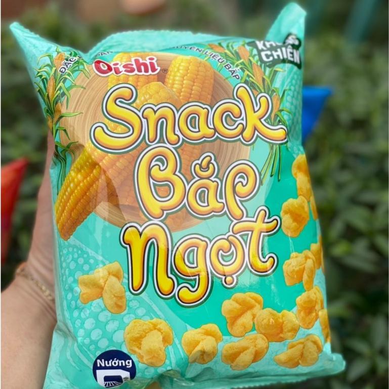 (GÓI LỚN 32G) COMBO 5 GÓI Bim bim Oishi đủ vị hàng chính hãng 1