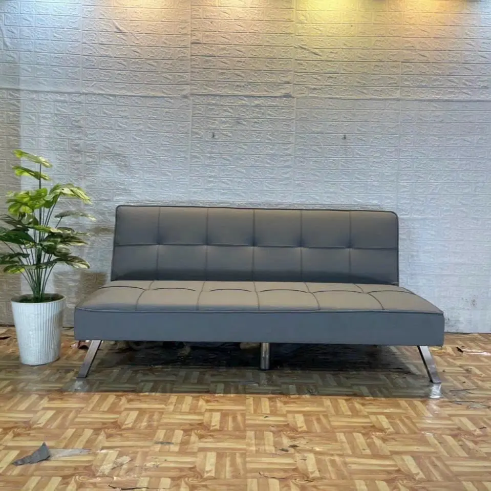 Sofa Bed Thông Minh Phiên Bản Cao Cấp 6 Chân - Sofa Giường Gấp Gọn 3 Trong 1 - Bọc Nỉ Nhung Da - Hàng Loại 1 giường sofa gấp gọn furniture ghế s of phòng mini bộ