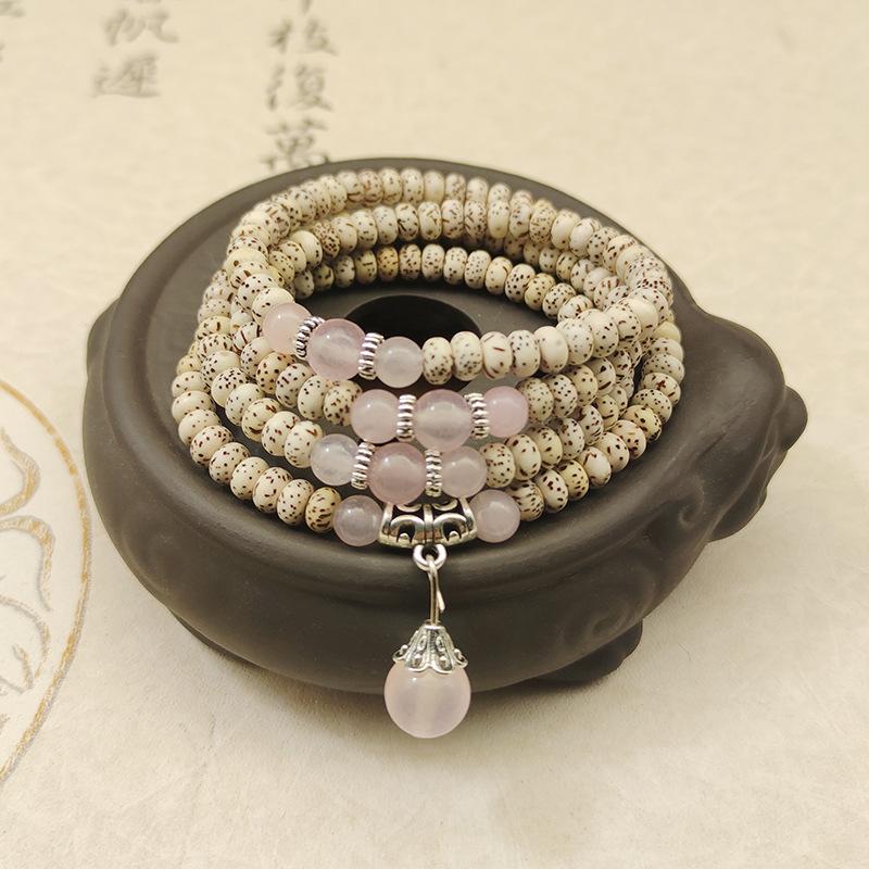 Product Introduction of Vòng Tay Bồ Đề Xingyue Tháng Giêng Âm Lịch Cho Nam Và Nữ, Vòng Tay Mini Với Hạt Cầu Nguyện Gaomi, Cho Cặp Đôi, 168 19