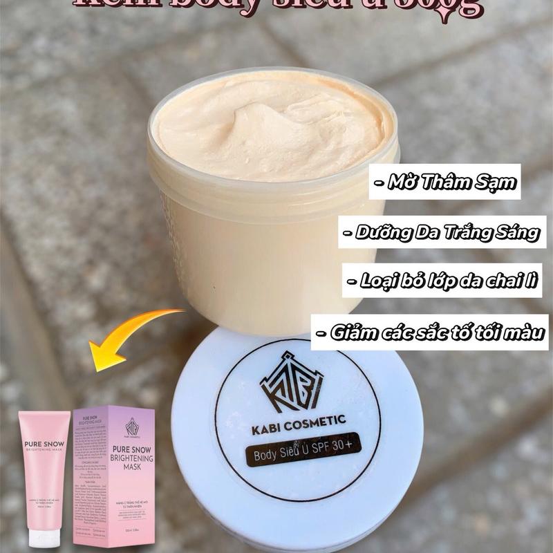 500g Kem DƯỠNG BODY, HỖ TRỢ DƯỠNG TRẮNG DA BODY, DA KHÔNG ĐỀU MÀU [TẶNG 01 MÀNG Ủ TRẮNG ]