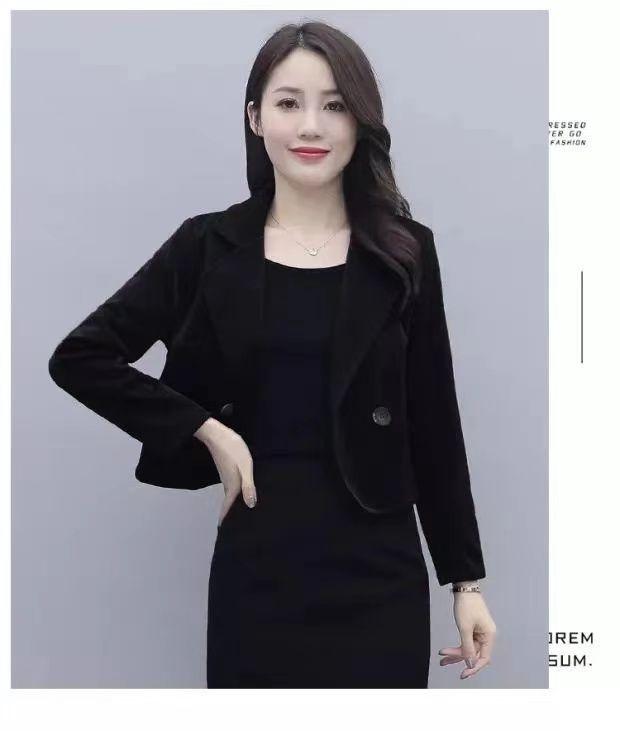 Product Introduction of Áo Khoác Ngắn Phù Hợp Với Doanh Nghiệp Nhỏ Hàng Mới Về, Dành Cho Nữ, Phong Cách Phương Tây, Bộ Sưu Tập Thu Đông Năm 2025, Phong Cách Hàn Quốc, Dễ Phối Đồ, Cỡ Nhỏ Và Mỏng, Áo Len 19