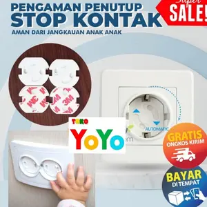 Pengaman Stop Kontak Bayi Listrik / Penutup Colokan Listrik Untuk Bayi kids