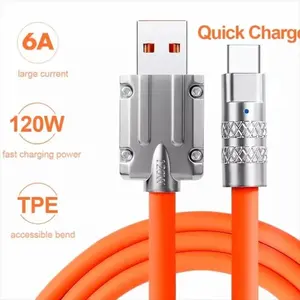 kabel data Super Fast Charging Turbo 120W/6A Kabel Charger HC-15 Cable