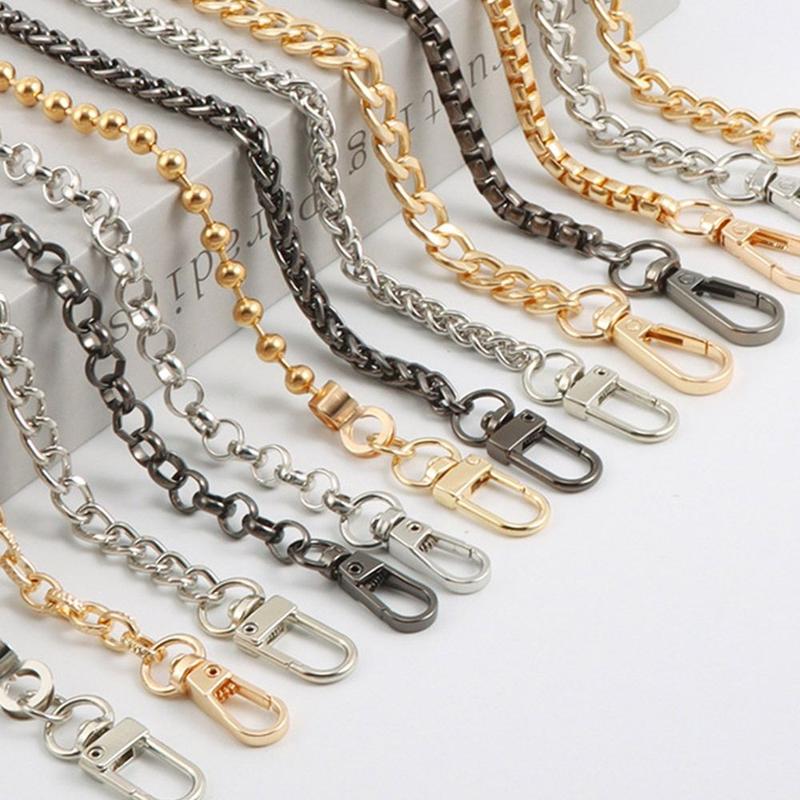 Product Introduction of Durable 120cm Bag Chains Replacement Metal Alloy Shoulder Bag Straps Handbag Handle Chain 11