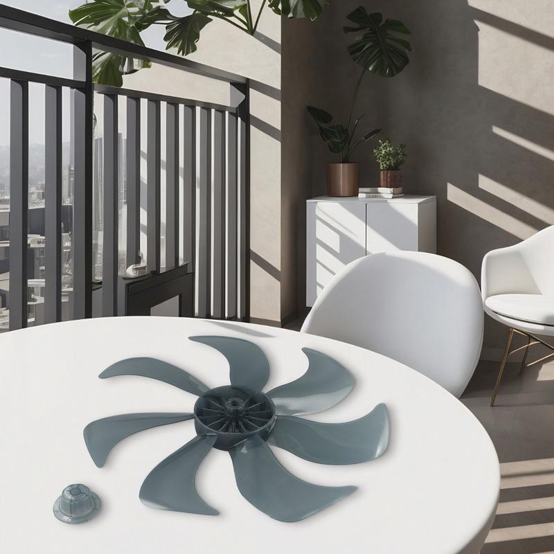 14 Inch Floor Fan Table Fan Blade With Nut Cover Fan Blade Fan Accessories 1