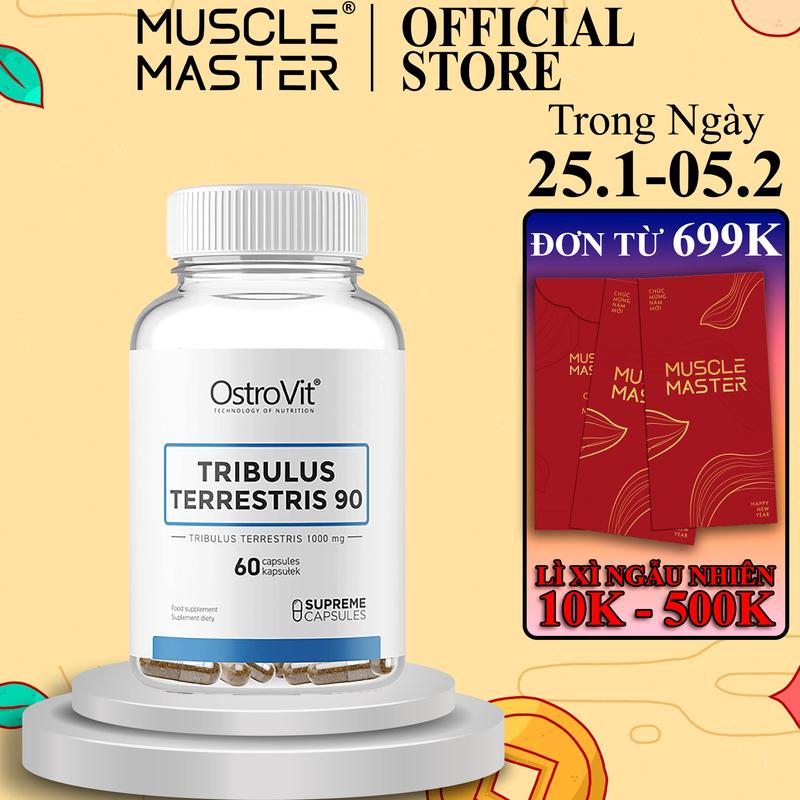 Thực Phẩm Bổ Sung Tăng Test Ostrovit Tribulus Terrestris 90 60 Viên