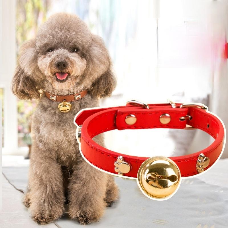 Vòng Cổ Chuông Thú Cưng, Hàng Mới Về, Thích Hợp Cho Chó Con, Chó Nhỏ, Teddy, Mèo, Đồ Dùng 0