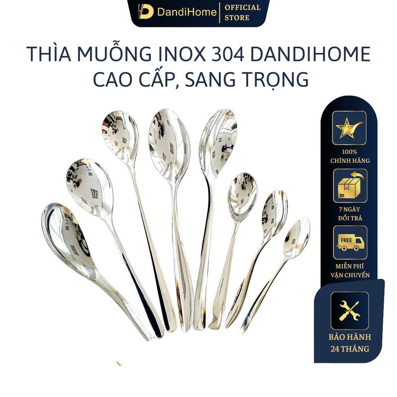  Thìa muỗng inox 304 DandiHome 2020 cao cấp sang trọng 