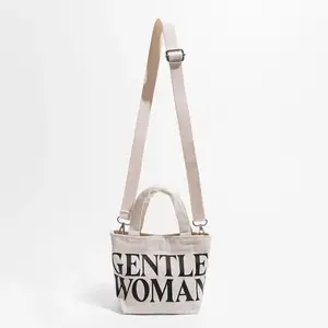 HNB - tas selempang GENTLE LITTLE WOMAN tas import tas wanita tas jalanjalan Canvas Kanvas