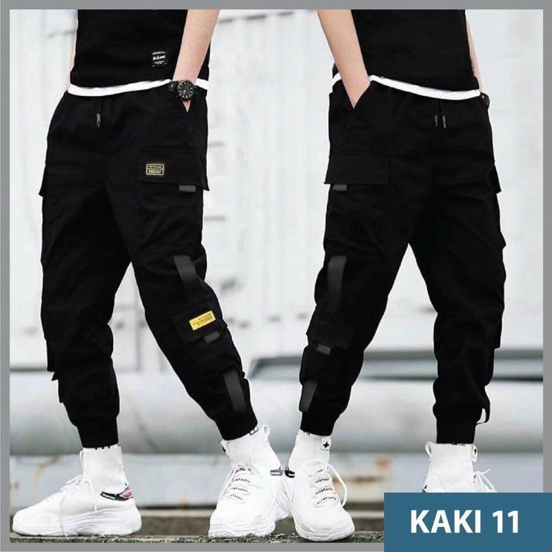 Mẫu Quần jogger nam túi hộp bo gấu chất kaki thô dày đẹp phong cách hàn quốc - J11 Sport Tập Thể Dục
