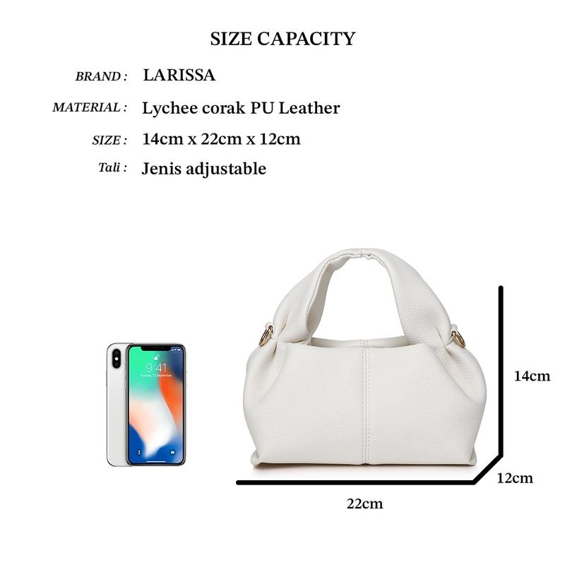 Product Introduction of YUNA-LARISSA CLOUD DUMPLING HANDBAG MESSENGER BAG NICHE DESIGN WOMEN CROSSBODAY BAG(2833) 0