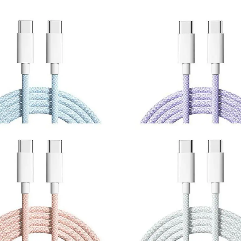 Cáp sạc PD, Dài 1m, Thích hợp cho dòng iPhone 15, Tương thích với Apple iPhone 15, Dữ liệu kép C, D3U4 7