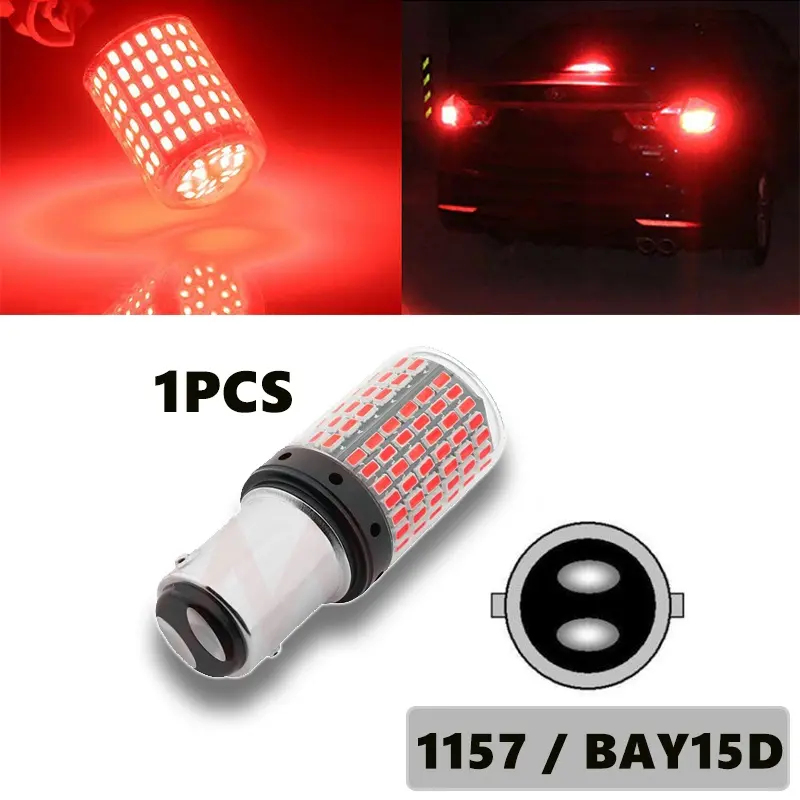 Lampu Rem Motor Mobil 144 Titik LED Stop Rem Kedip Super Bright