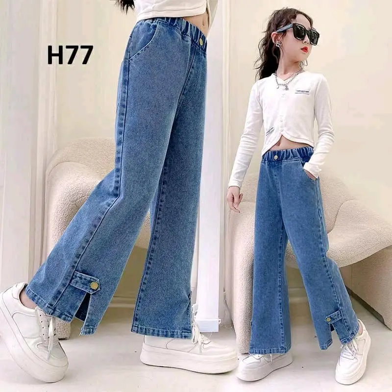 KULOT JEANS ANAK PEREMPUAN UMUR 4-12TAHUN fashion
