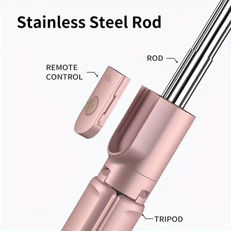 Product Introduction of Gậy Chụp Ảnh Tự Sướng Tripod, Không Dây, Có Điều Khiển Từ Xa, Có Thể Mở Rộng, Thích Hợp Cho Điện Thoại IPhone / Samsung, Phát sóng Trực Tiếp Trực Tiếp, Chụp Ảnh Tự Sướng 1