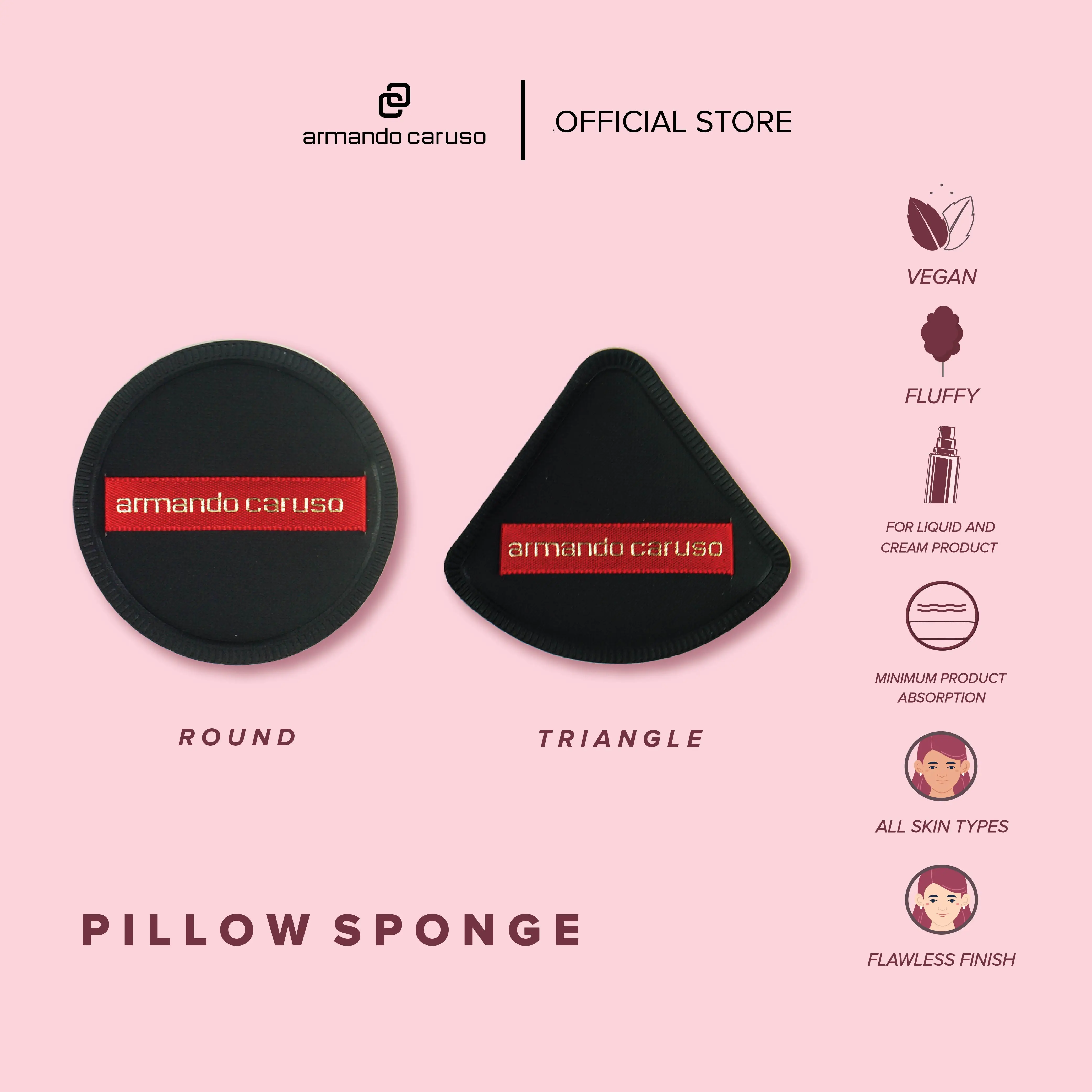 Armando Caruso Pillow Sponge Wajah