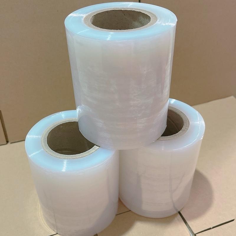 <Combo 3 Cuộn> Cuộn Màng Quấn PE Khổ 10cm dày 350g quấn ủ bụng quấn ủ kem